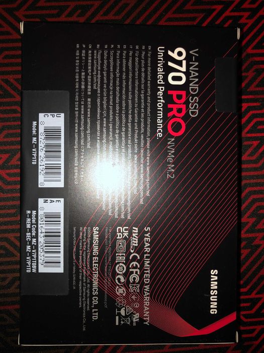 Samsung 1TB SSD 970 PRO NVMe M.2 – Multiple Units (Brand New Sealed)64284491910146122