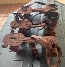 Patins antigos para colecionador