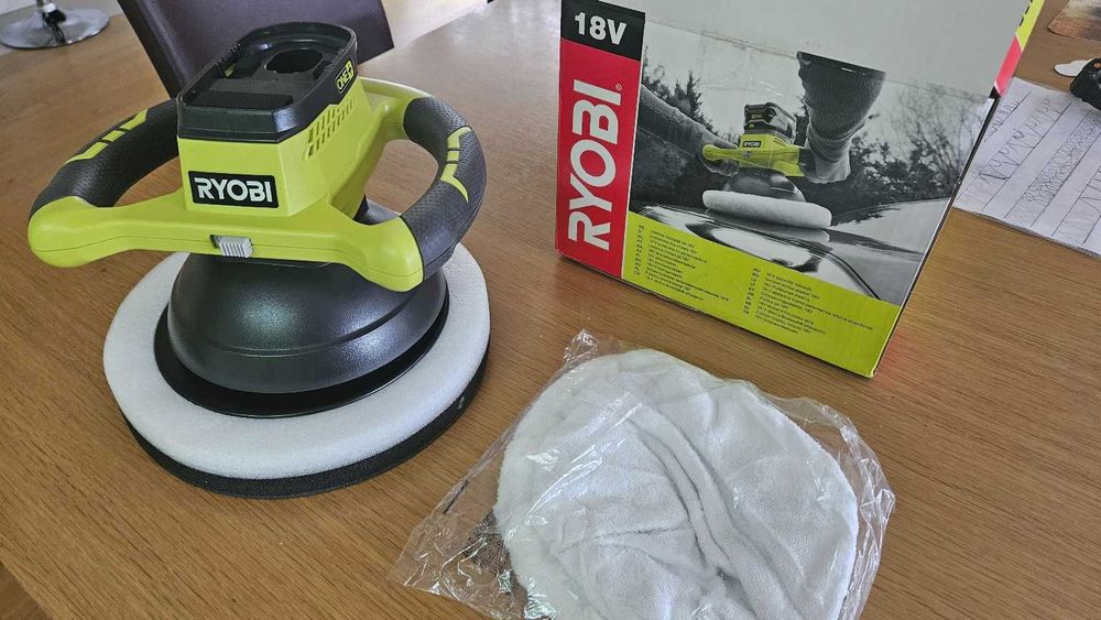 RYOBI Polerka 18V R18B-0 – Nowa, nieużywana
