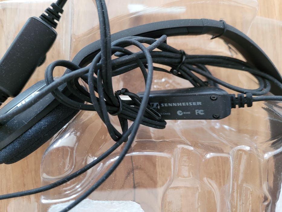 Słuchawki i mikrofon Sennheiser PC 8 USB nowe biurowe