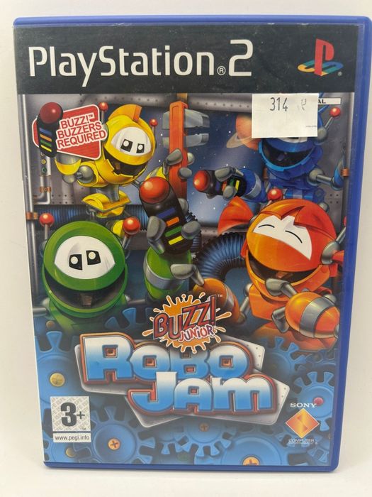 Buzz Junior Robo Jam 3xA Ps2 nr 0314