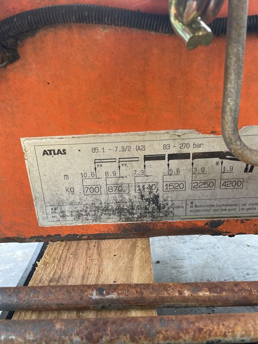 Grua de camiao ATLAS