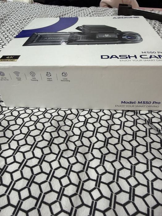Dash cam nova em caixa