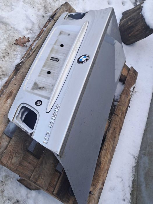 Bmw e46 coupe klapa pokrywa bagażnika titansilber