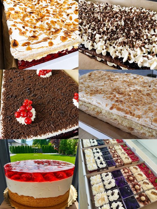 Torty, ciasta oraz deserki na zamówienie.