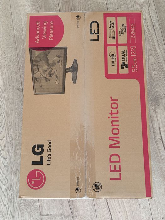 Monitor LG 21.5 cala LED Full HD