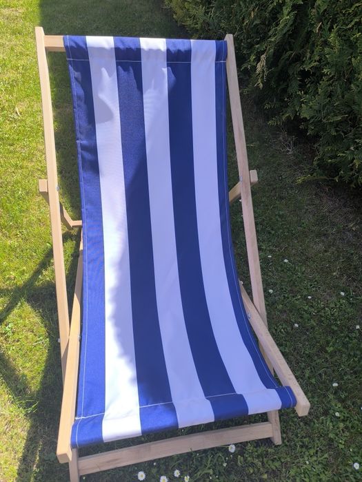 Leżak drewniany stelaż leżak plażowy regulowany