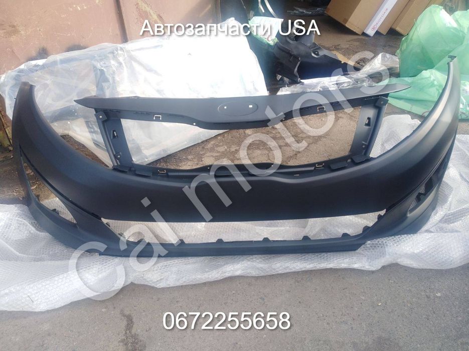 Бампер передний решетки бампера Kia Optima