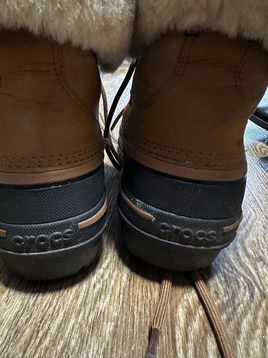 Чоботи зимові жіночі Crocs, 39 р, ідеальний стан