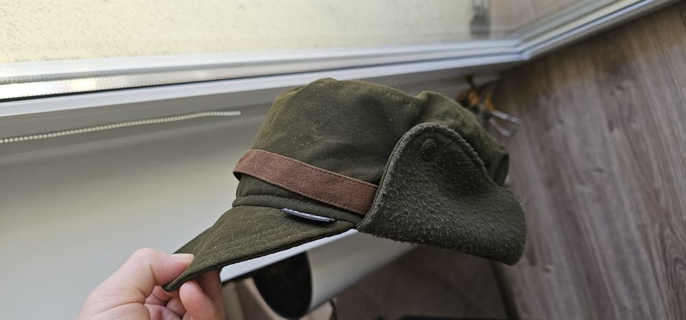 Laksen czapka myśliwska z daszkiem Gore-Tex rozmiar L ochrona uszu