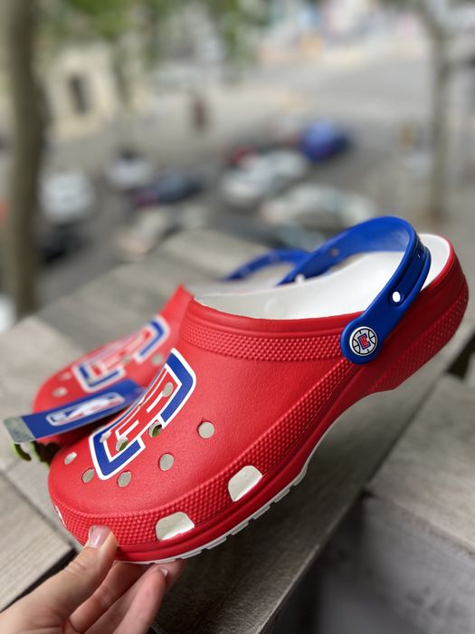Чоловічі крокси Crocs NBA LA Clippers Classic Clog М11 44 розмір