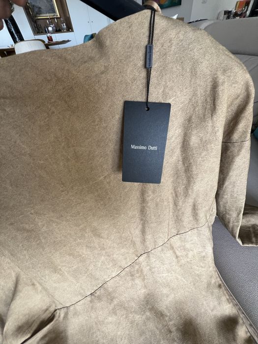 Vestido midi Massimo Dutti