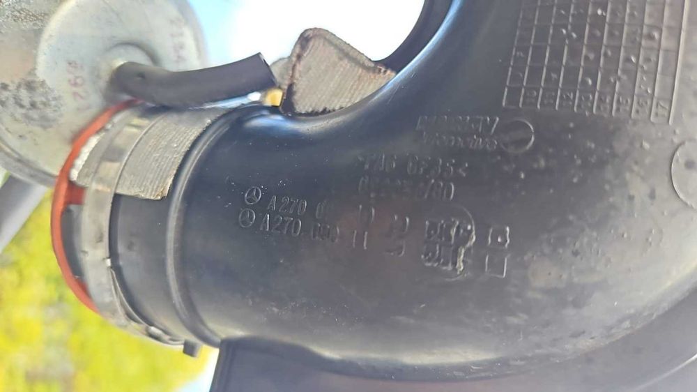 Rura przewód powietrza Mercedes A W176 1.6T 17r A2700901029 Siedlce