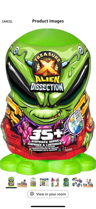 Ігровий набір Грут Hasbro Marvel , TREASURE X Mega Alien Dissection ...