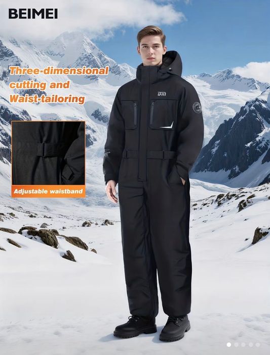 Ciepły męski kombinezon. NOWY