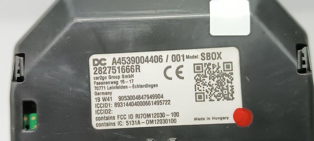 MÓDULO ELETRÓNICO SMART FORTWO CABRIO ELECTRIC DRIVE (453.491)