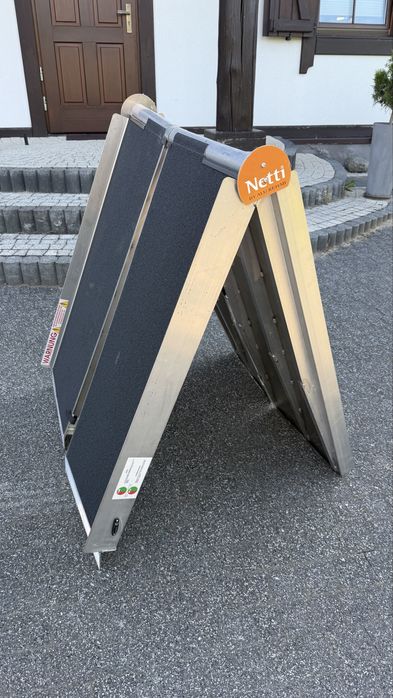 Najzdy rampa dla wózka aluminiowa netti