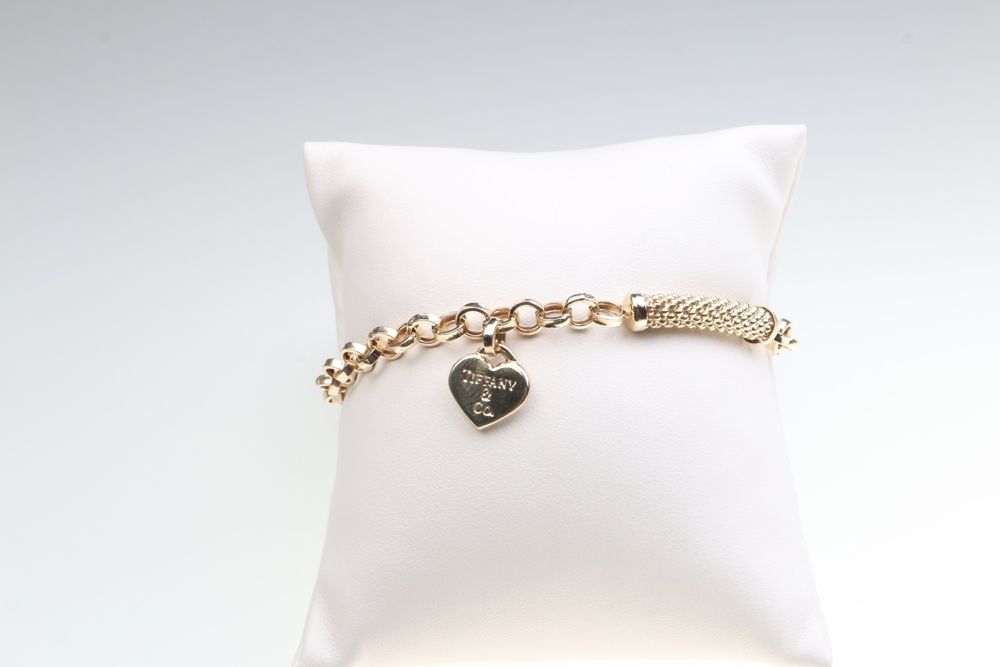 Nowa złota bransoletka tiffany 585 6 gram