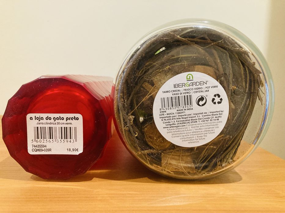 Jarras  vidro Novas