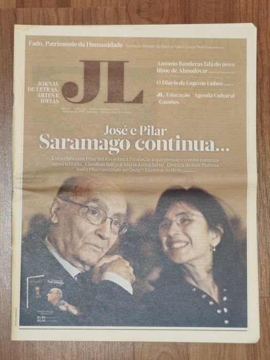 JL - José e Pilar  Saramago continua.