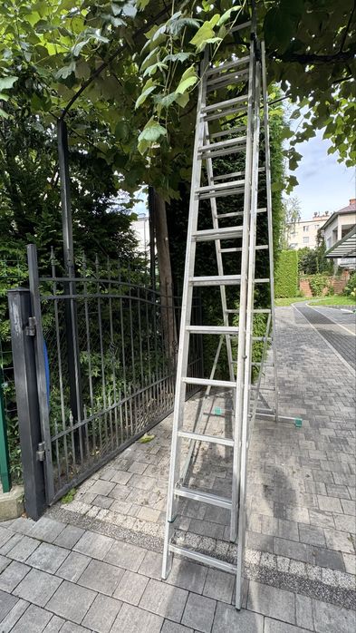 Drabina wielofunkcyjna aluminiowa 3x11 zarezerwowana