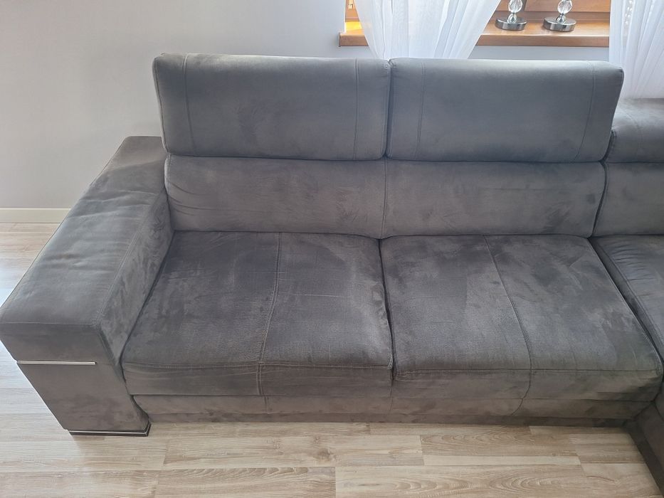 Narożnik z funkcją spania