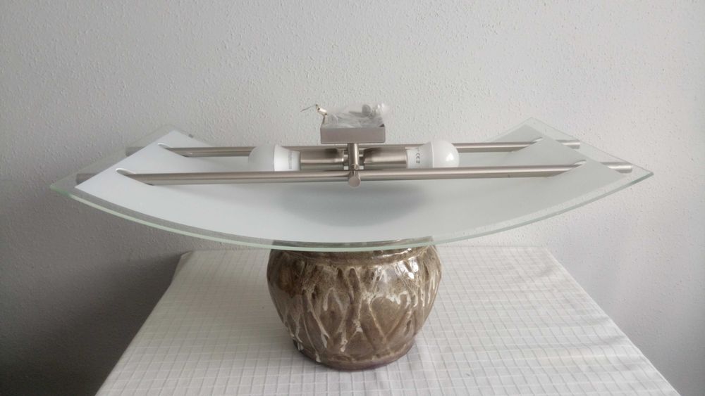Lampa sufitowa szkło