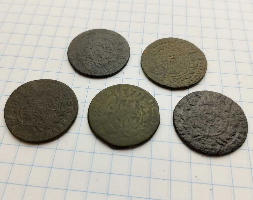 1 грош 1767, Польща, Станіслав Август Понятовский (5 шт.)