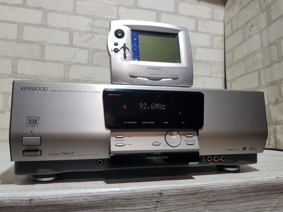 Флагман! 5.1 AV ресивер KENWOOD KRF-X9992d, *5x130 Вт, б/у з Німеччини