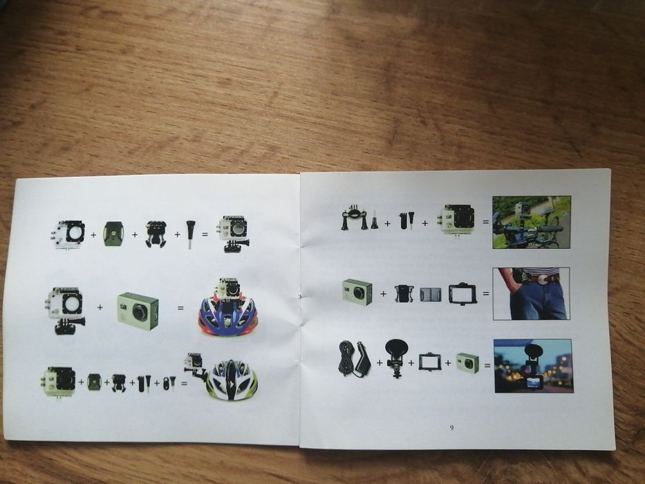 HD dv sports.1080P H. 264 Full HD Деталі до екшн камери