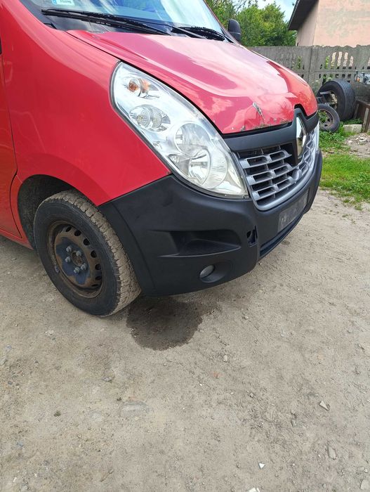 Przód Renault Master 3 lift czerwony  0719
