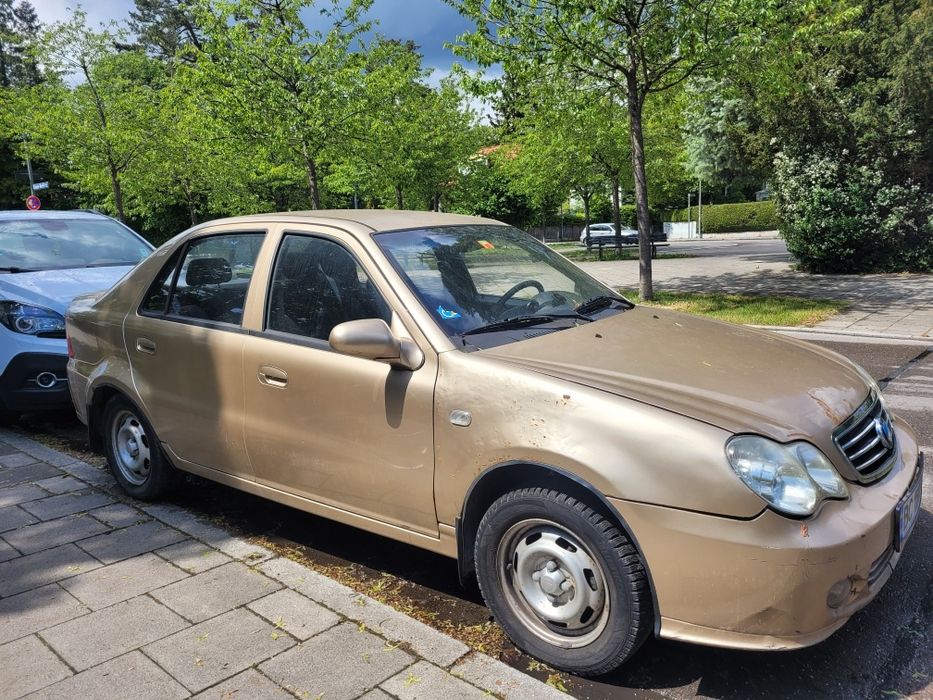 Geely CK-2 2012 • авто з ручним керуванням  35 428 км