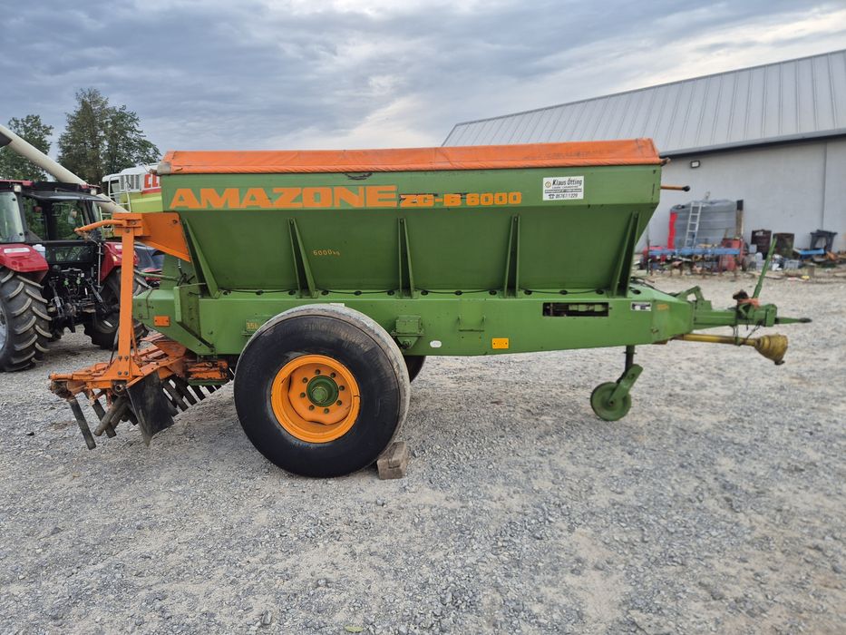 Amazone ZG-B 6000 stan idealny Tasma!  zgb6000 rozsiewacz wapna 6ton
