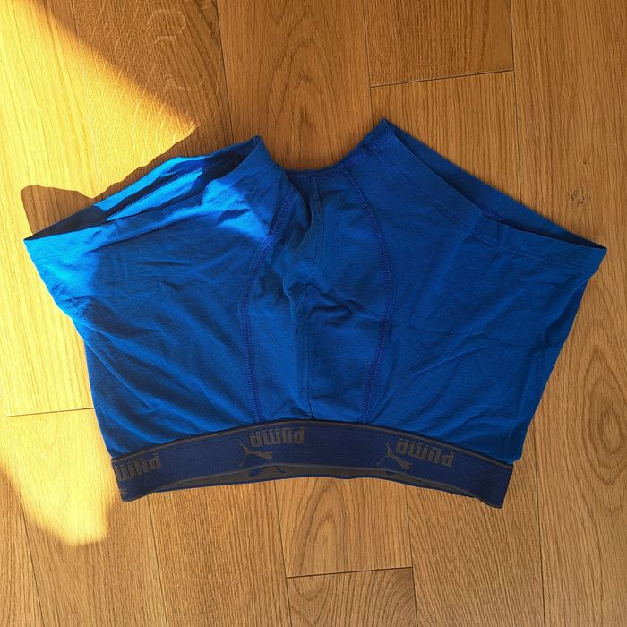 Majtki, bokserki, puma, S, niebieskie