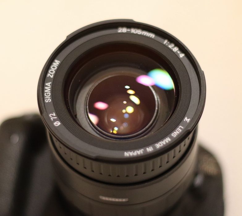 Câmera Canon 600D +lente Sigma 2.8 /28-105+Bolsa+64gb