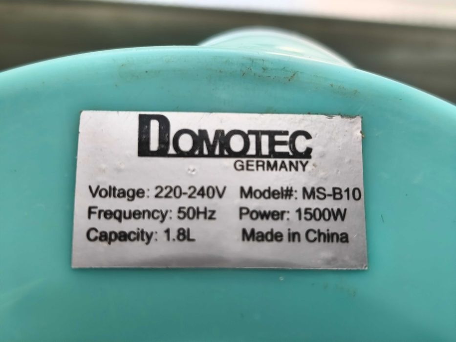 Чайник, электрочайник Domotec MS-B10