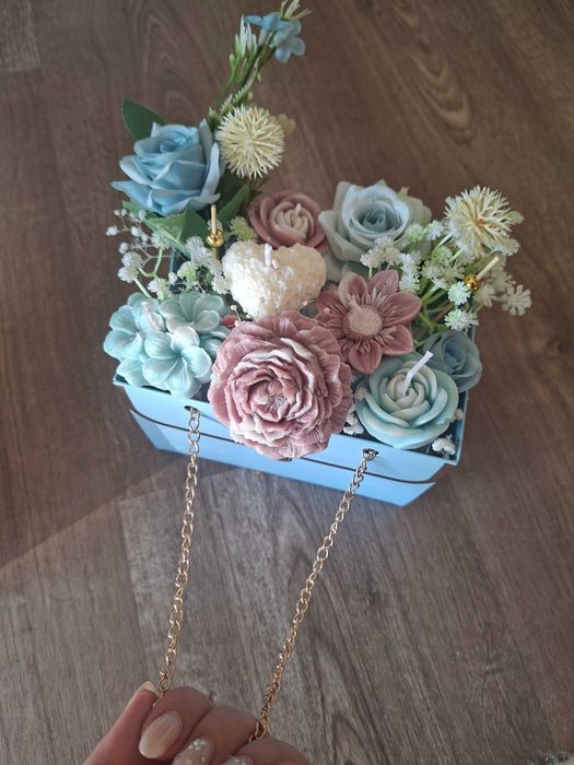 Arranjo de velas mala