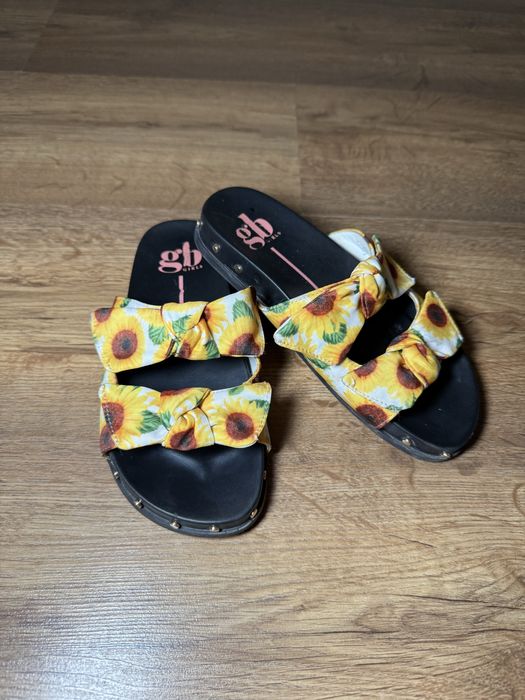 Сандалии шлепки сланцы на девочку 19,5 см 30-31 размер