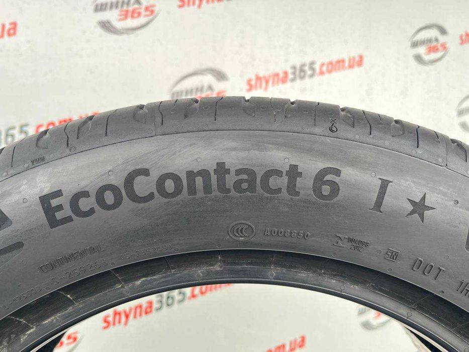 Шини стан нових 225/55 R17 CONTINENTAL ECOCONTACT 6