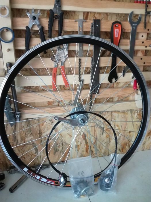 Новые колеса Shimano Nexus 3. Вилсет на планетарной втулке.