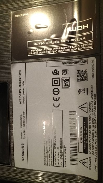 Tv Samsung 49cale LED
