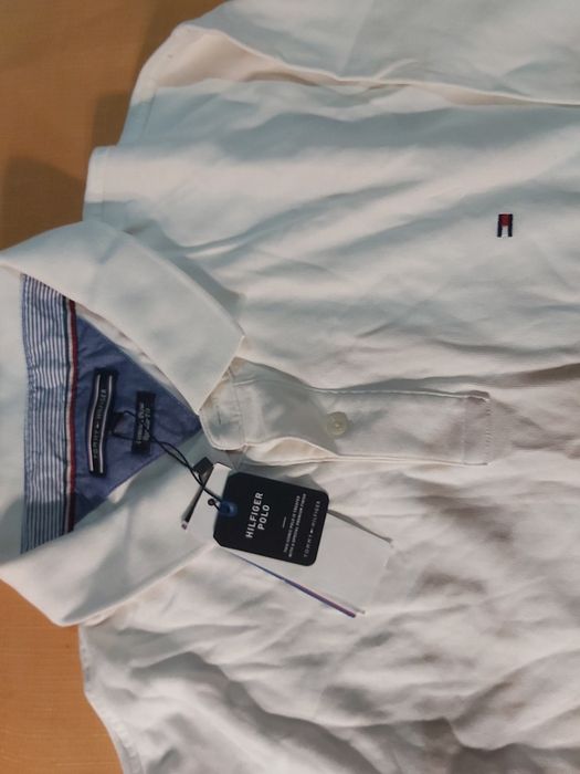 Tommy Hilfiger XXL Polo długi rękaw classic