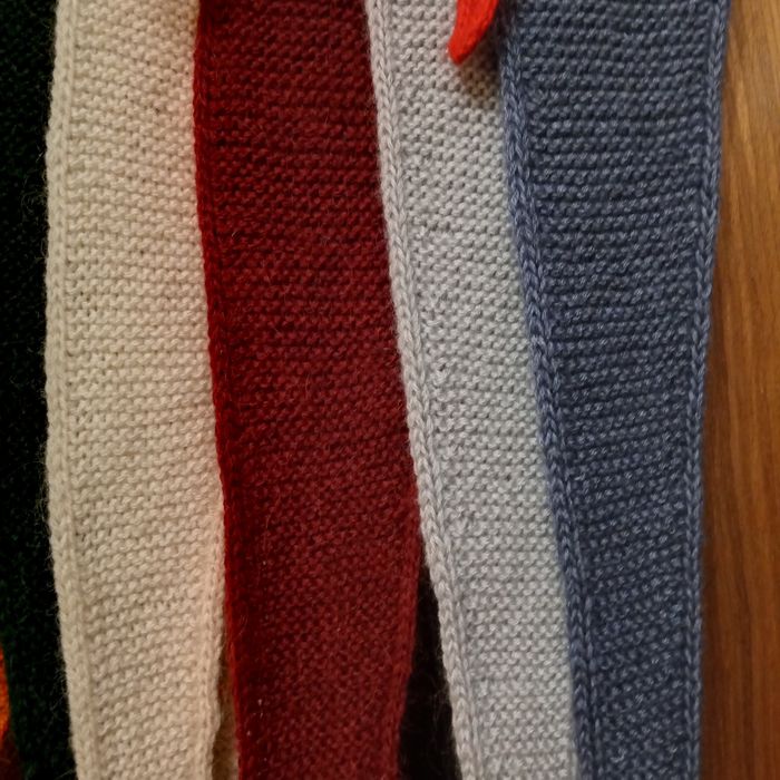 Вязаные шарфики "Софи"