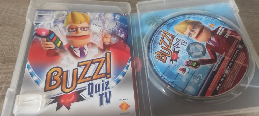 Buzz quiz tv PS3 gra angielska