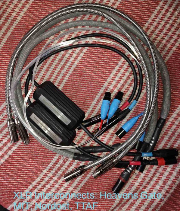 Продажа, обмен -коллекция межблочных, акустических и сетевых проводов.