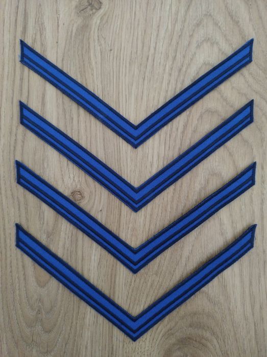 Krokiewki podoficer policja naszywki na rękaw