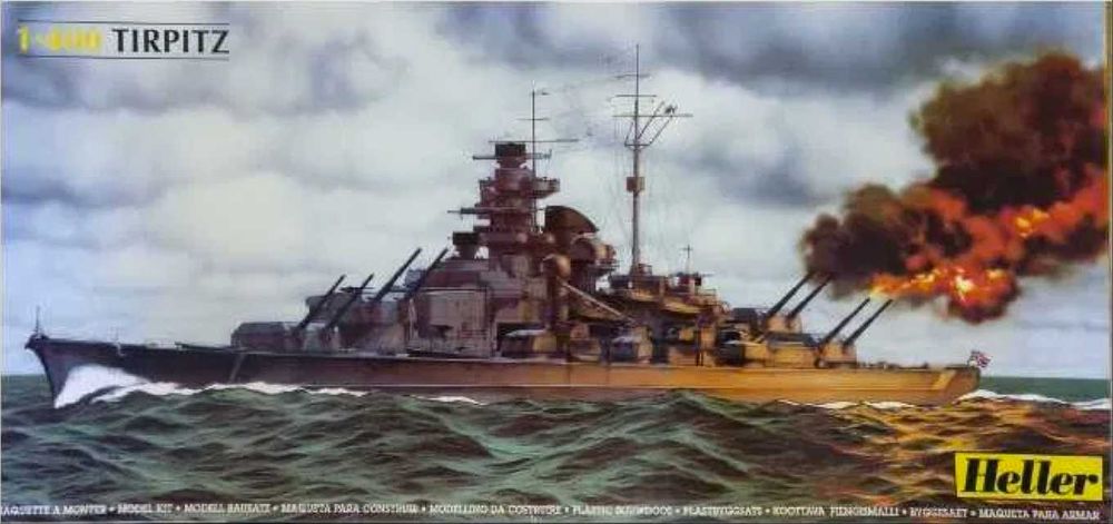 Kits Navios 1/350, /400 - Tamiya e Heller
