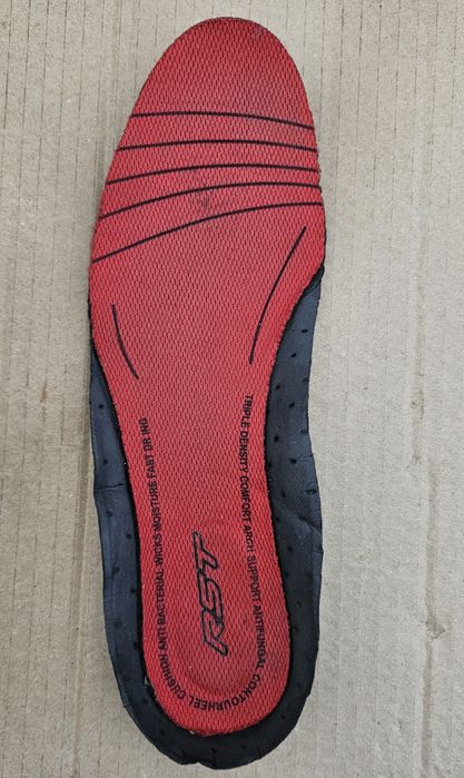 Rst buty 42 motocyklowe czarne ochraniacze motor