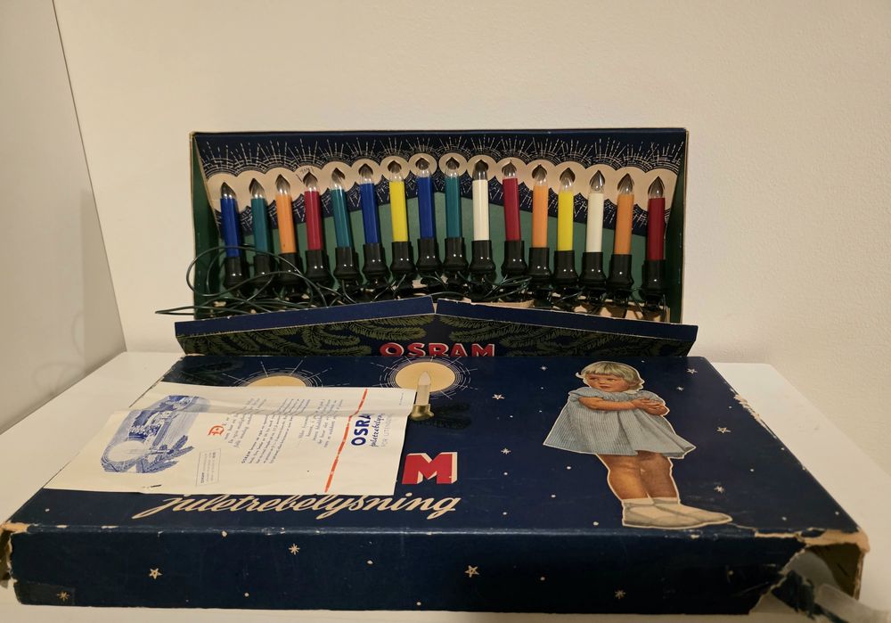 Винтажная гирлянда для елки OSRAM