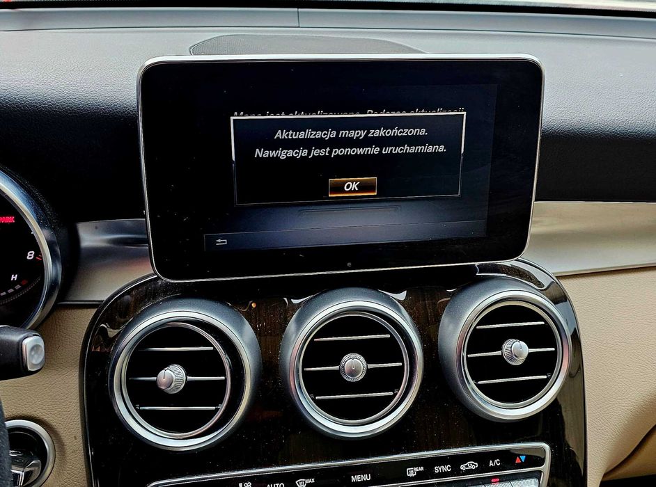 Mercedes NTG 5 Polski Język menu mapa konwersja usa europa GLC GLA CLA